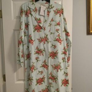 Flannel nightgown